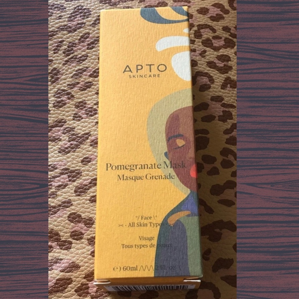 APTO Skin Care Pomegranate Calming Face Mask
